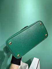 Bagsaaa Prada Double Saffiano leather green mini bag  - 3