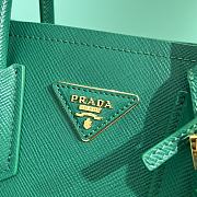 Bagsaaa Prada Double Saffiano leather green mini bag  - 4