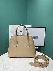 	 Bagsaaa Prada Double Saffiano leather beige mini bag - 2