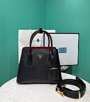 	 Bagsaaa Prada Double Saffiano leather black mini bag - 1