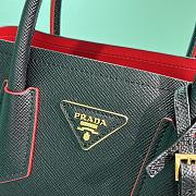 	 Bagsaaa Prada Double Saffiano leather black mini bag - 6