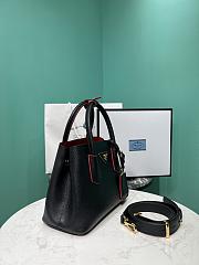 	 Bagsaaa Prada Double Saffiano leather black mini bag - 5