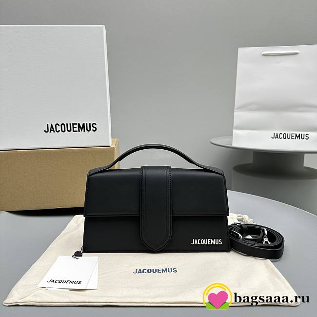 Bagsaaa Jacquemus Le Grand Bambino Black - 24x13x7cm - 1