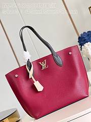 Bagsaaa Louis Vuitton Lockme Go Bag Red - 1
