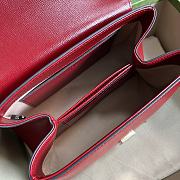 Bagsaaa Gucci Horsebit 1955 mini bag red - 22x16x10.5cm - 6