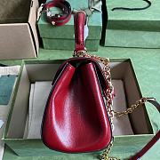 Bagsaaa Gucci Horsebit 1955 mini bag red - 22x16x10.5cm - 3