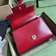 Bagsaaa Gucci Horsebit 1955 mini bag red - 22x16x10.5cm - 2