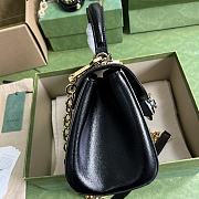 Bagsaaa Gucci Horsebit 1955 mini bag ebony black - 22x16x10.5cm - 2