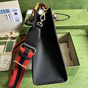 	 BAGSAAA GUCCI DIANA MEDIUM TOTE BAG BLACK - 3