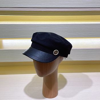 Chanel Braided Black Hat