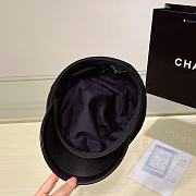 Chanel Braided Black Hat - 4