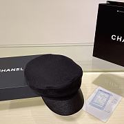 Chanel Braided Black Hat - 3
