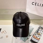 Bagsaaa Celine Cap Black Leather - 1
