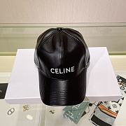 Bagsaaa Celine Cap Black Leather - 5