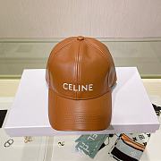	 Bagsaaa Celine Cap Brown Leather - 5