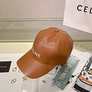 	 Bagsaaa Celine Cap Brown Leather - 3