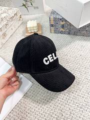 Bagsaaa Celine Cap Black Hat - 3