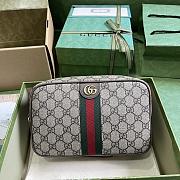 BAGSAAA GUCCI SAVOY TOILETRY CASE WITH WEB - 1