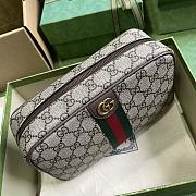 BAGSAAA GUCCI SAVOY TOILETRY CASE WITH WEB - 4