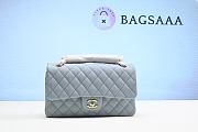 Bagsaaa Chanel Classic Flap Bag In Light Blue Caviar   - 1