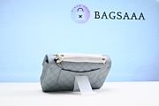 Bagsaaa Chanel Classic Flap Bag In Light Blue Caviar   - 3