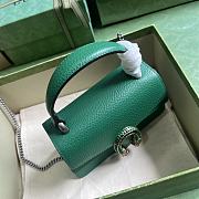Bagsaaa Gucci Dionysus mini top handle in green - 18x12x6cm - 6