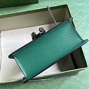 Bagsaaa Gucci Dionysus mini top handle in green - 18x12x6cm - 5