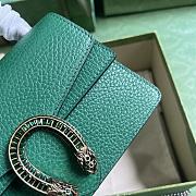 Bagsaaa Gucci Dionysus mini top handle in green - 18x12x6cm - 4