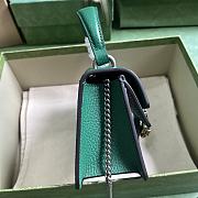 Bagsaaa Gucci Dionysus mini top handle in green - 18x12x6cm - 2