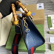 Bagsaaa Gucci Diana GG tote bag blue - 20*16*10cm - 5