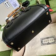 Bagsaaa Gucci Diana GG tote bag black - 20*16*10cm - 6