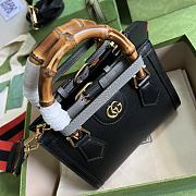 Bagsaaa Gucci Diana GG tote bag black - 20*16*10cm - 5
