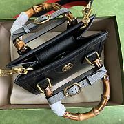 Bagsaaa Gucci Diana GG tote bag black - 20*16*10cm - 2