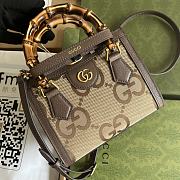 Bagsaaa Gucci Diana GG Jumbo tote bag - 20*16*10cm - 1