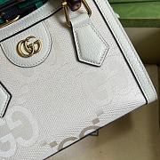 Bagsaaa Gucci Diana GG Jumbo white tote bag - 20*16*10cm - 6