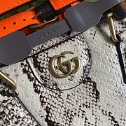 Bagsaaa Gucci Mini Diana Python White Leather 20x15.5x10cm - 2