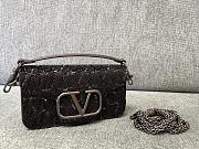 BAGSAAA VALENTINO GARAVANI SMALL LOCÒ SHOULDER BAG BLACK - 6