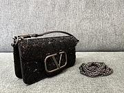 BAGSAAA VALENTINO GARAVANI SMALL LOCÒ SHOULDER BAG BLACK - 2