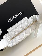 Bagsaaa Chanel Bucket Bag White Caviar - 6