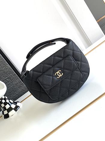 	 Bagsaaa Chanel Bucket Bag Black Caviar