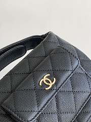 	 Bagsaaa Chanel Bucket Bag Black Caviar - 6