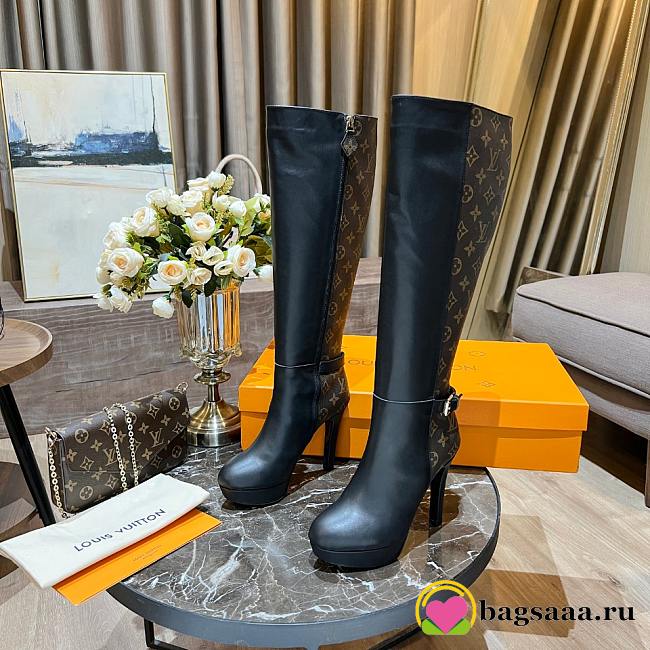 Bagsaaa Louis Vuitton Afterglow Ankle Long Boot  - 1