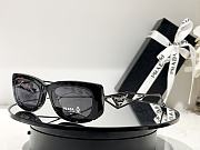 Prada Eyewear Rectangular Frame Sunglasses - 4