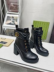 Bagsaaa Gucci Ankle Boots With Double G - 1
