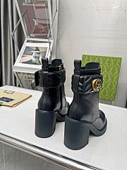 Bagsaaa Gucci Ankle Boots With Double G - 6