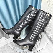 Bagsaaa Chanel Ankle Long Black Boots - 2