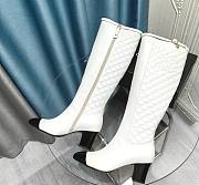 	 Bagsaaa Chanel Ankle Long White Boots - 5