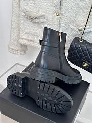 	 Bagsaaa Chanel Chelsea Leather Boots - 5