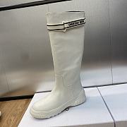 Bagsaaa Dior Over Knee White Boots - 6