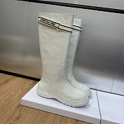 Bagsaaa Dior Over Knee White Boots - 5